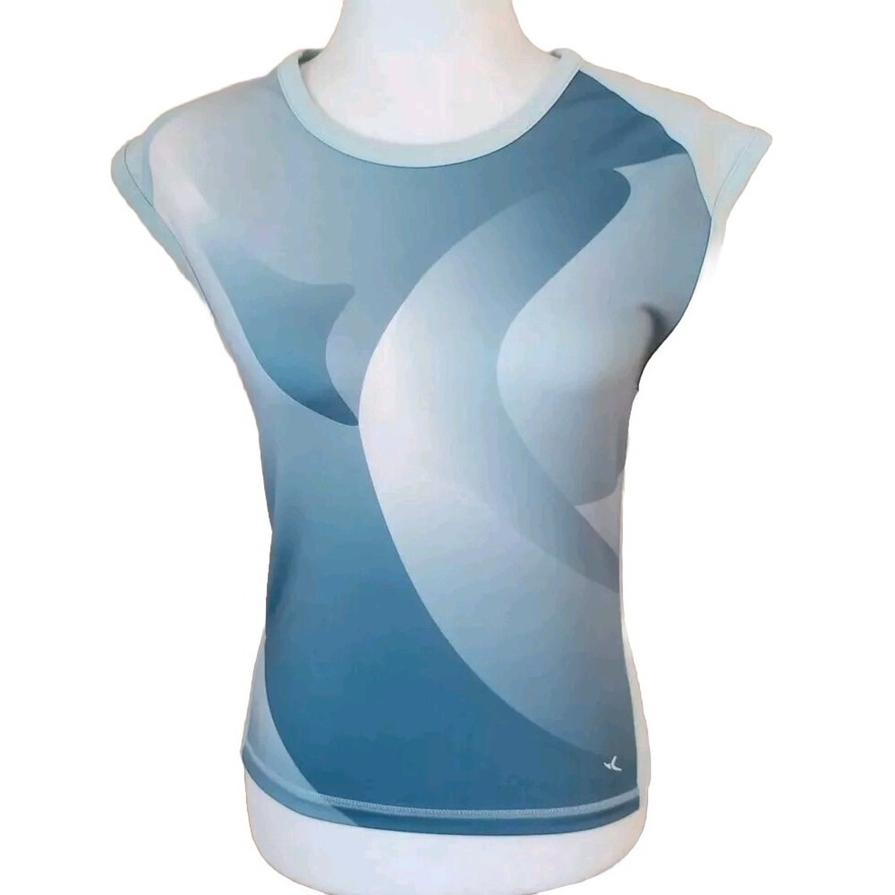 Domyos Ladies Decathlon Creation Microfiber Sleeveless Athletic Top EU42 US6 EUC